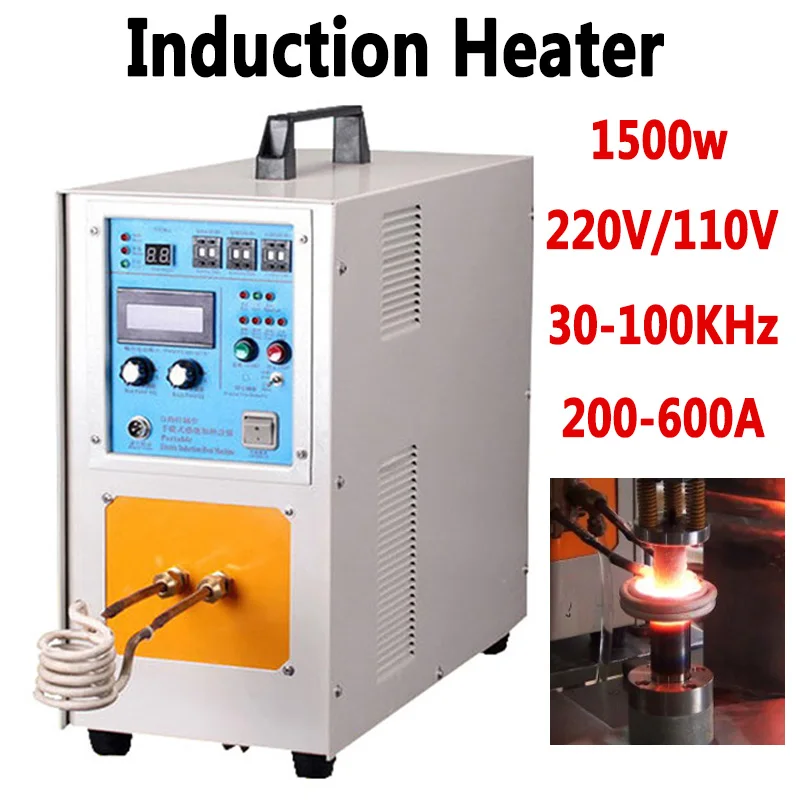 

220V 110V High frequency induction heater Quenching and annealing equipment High frequency welding machine Metal melting furnace