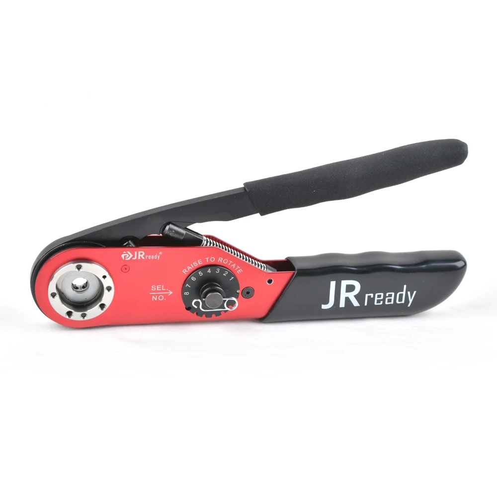 JRready ACT-M309 Adjustable Hand Crimp Tool  Wire Range 8-18AWG For Aviation  Electric Connectors