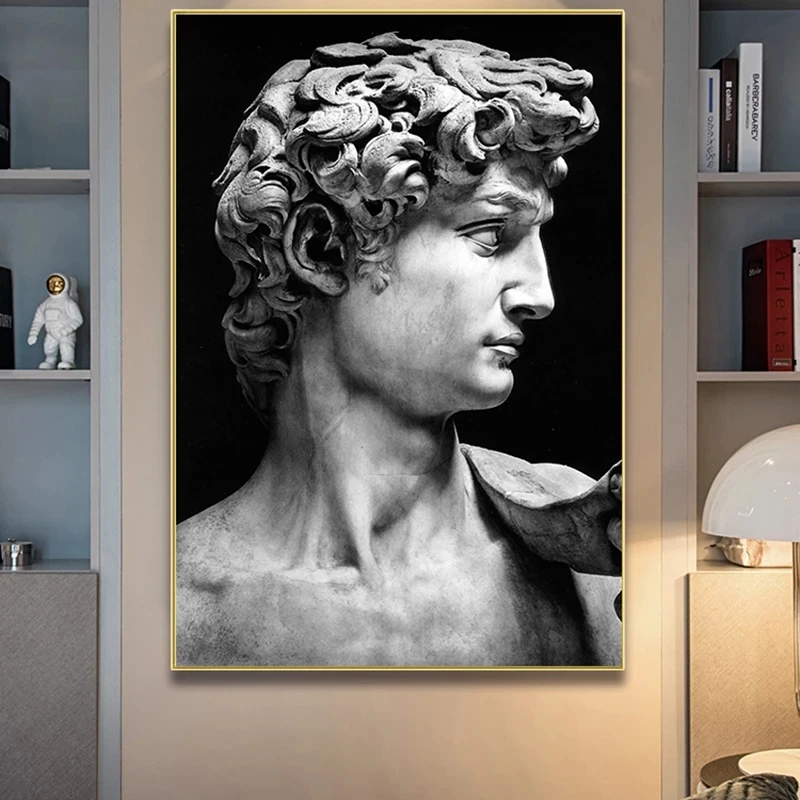 

Sculpture of David Canvas Paintings on the Wall Art Posters And Prints Nordic Art Wall Decorative Canvas Picture For Living Room