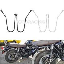 Motorcycle Saddlebag Supports Bracket For Triumph Bonneville T120 T100 Thruxton 1200 Speed Twin Street Twin Street Cup 2016-2022