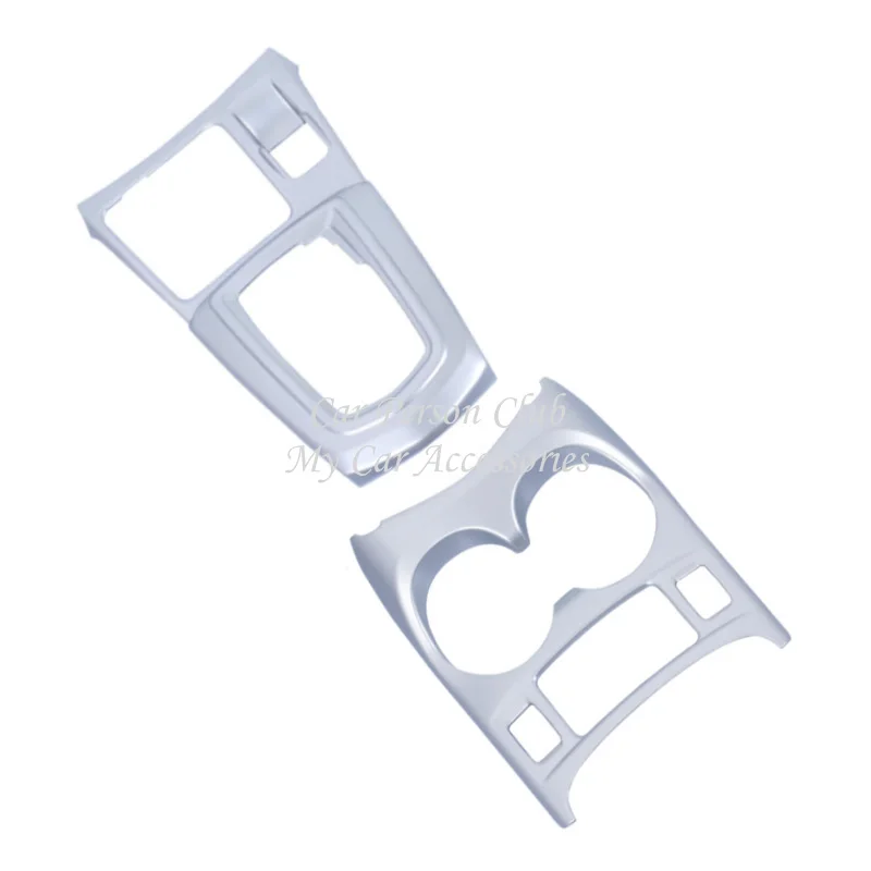 For Nissan Qashqai J11 2016-2022 Car Gear Shift Electronic Handbrake Frame Cover Water Cup Holder Trims ABS Chrome Accessories