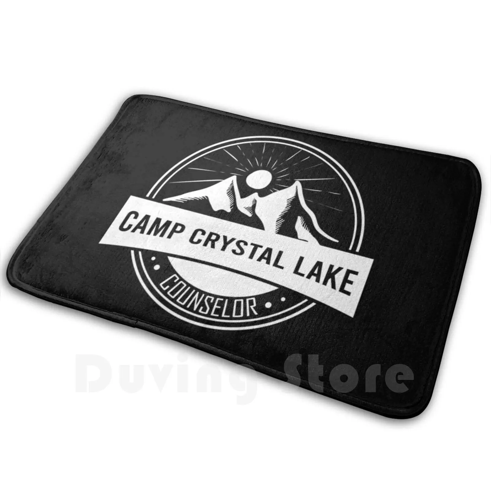 Camp Crystal Lake Counselor Slim Fit Carpet Mat Rug Cushion Soft Non-Slip Camp Crystal Lake Camp Crystal Lake