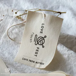 60mm*90mm Custom Logo Tag, men's and women's clothing tag, high-end customized label, free design