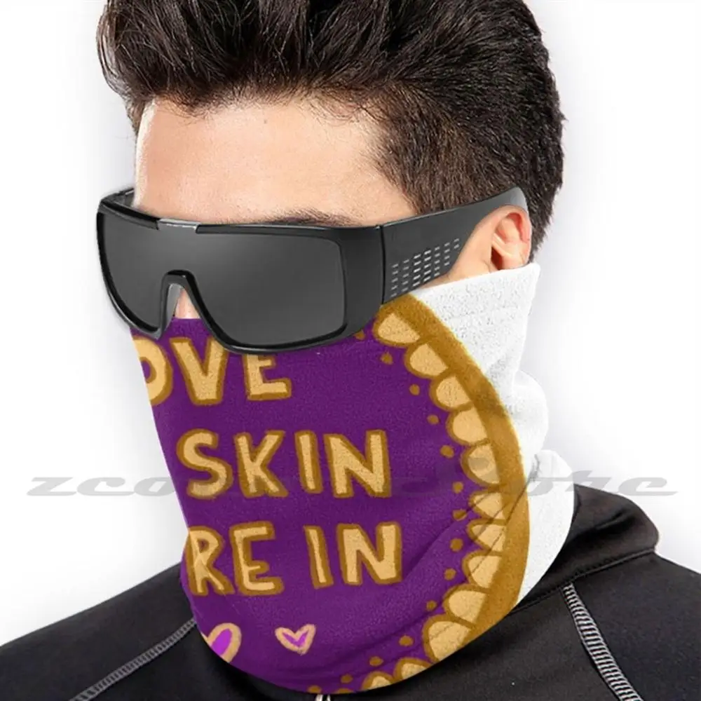 Abigail - Love The Skin You’Re In Custom Pattern Washable Filter Pm2.5 Adult Kids Mask Disability Disabled Inclusivity