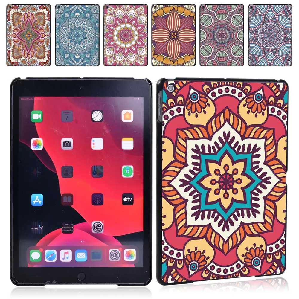 

Slim Hard Shell Tablet Case for Apple IPad 8 2020 8th Generation 10.2 Inch Drop Resistance Protective Case + Free Pen