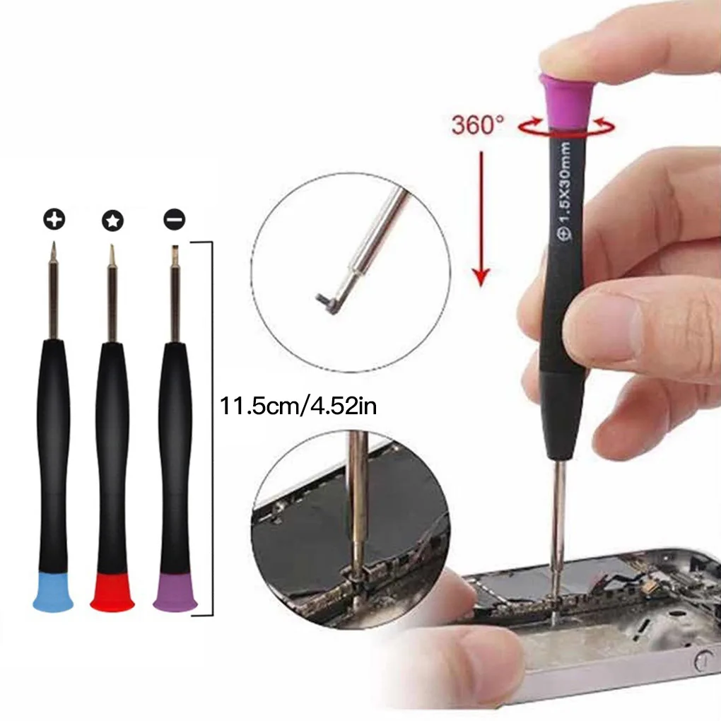 Smartphone Screwdrivers Repair Tool Set, telefones celulares Abertura Pry, iPhone, Samsung, Huawei, 8, 9, 10, 11, 16, 21pcs