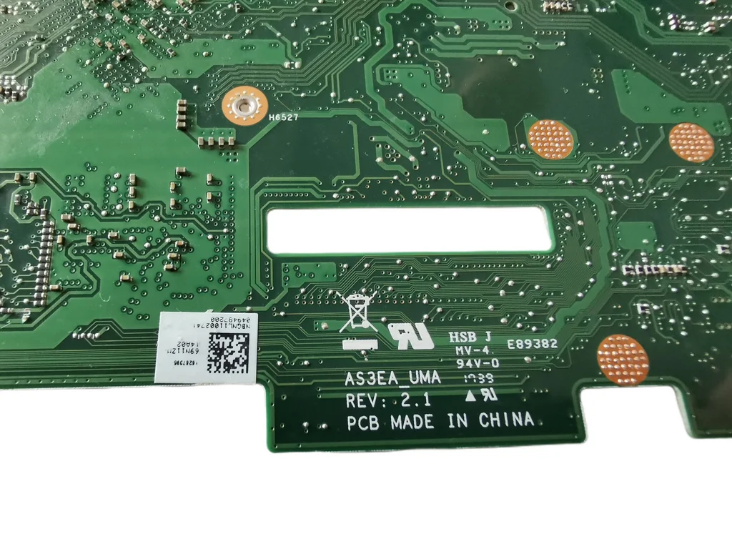 Imagem -03 - Original para Acer Sf11331 Portátil Placa-mãe Sf113-31 N3450 As3ea As3ea_uma Rev 2.1 Testado Bom