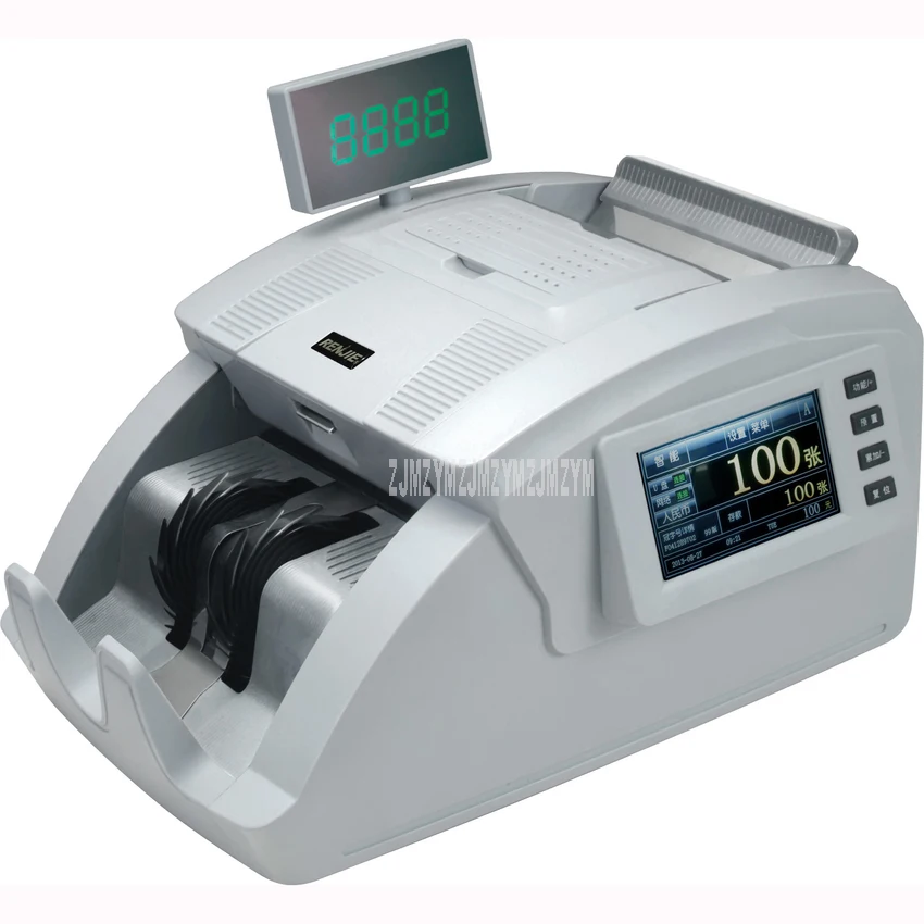 JBY-D-RJ620 Multi-country Money Counter Automatic Currency Money Counter Cash Counting Machine UV Counterfeit Banknote Detector