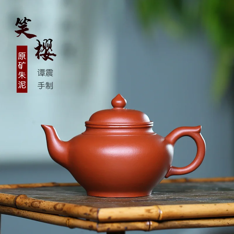 

★Tibetan pot of the yixing strength are recommended by zhu mud smile sakura 200 cc small capacity single pot teapot