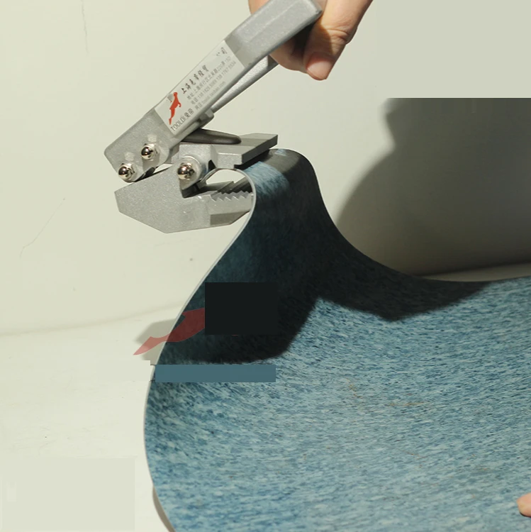 PVC plastic elastic floor renovation tools floor lifter scraper Plastic floor construction tools