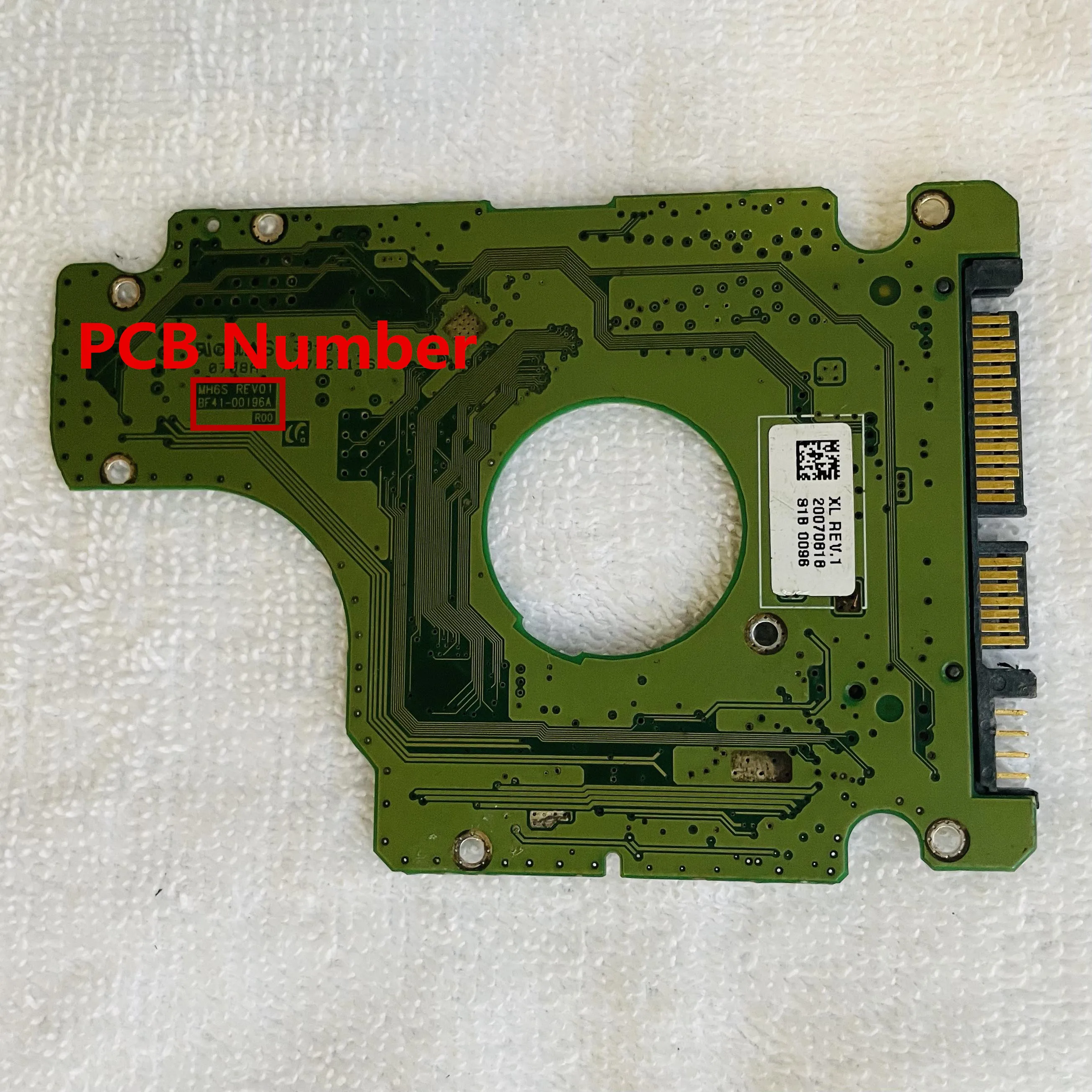 Sa MH6S REV01 Inch Sata Sa Notebook Harde Schijf Printplaat: BF41-00196A R00 MH6S REV01