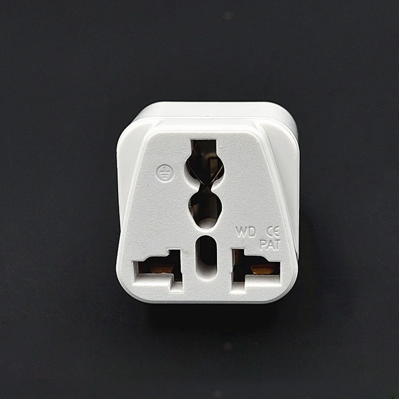 3pin US To AU UK EU Plug Adapter Converter Euro HK Australia to USA America Japan JP Canada CA 3 PIN Charger Converter Plug