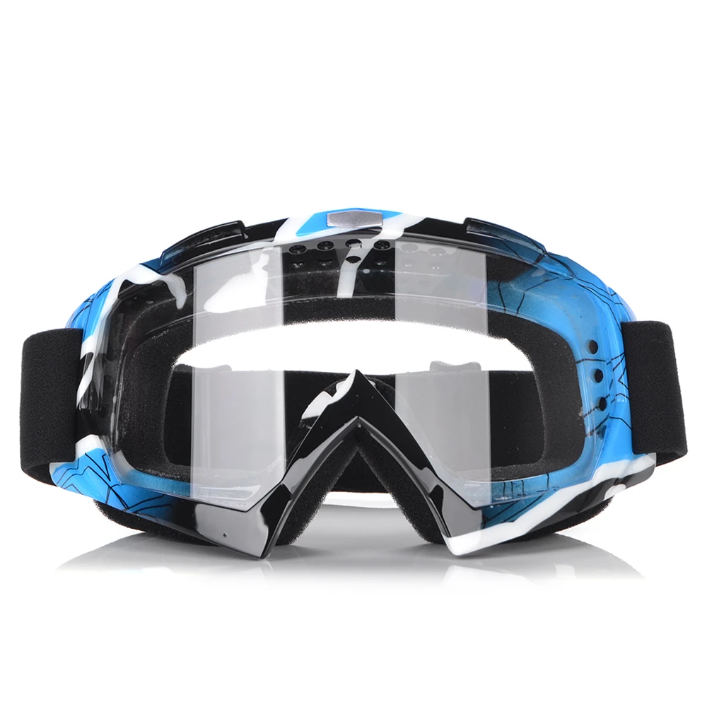 

Motorcycle Protective Gears Flexible Cross Helmet Goggles Glasses Motocross dirt pit bike Goggles Glasses Windproof Color Goggle