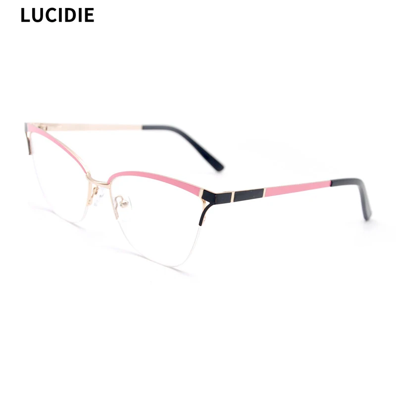 LUCIDIE 2020 Women Clear Lens Eyeglasses Fashion Glasses Women Computer Spectacles  Gaming Goggles Transparent Eyewear Frame