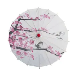 2022 Silk Cloth Japanese Classical Umbrella Art Oil Paper Painted Chinese Traditional Umbrella Cosplay Photo Prop Dance Umbrella