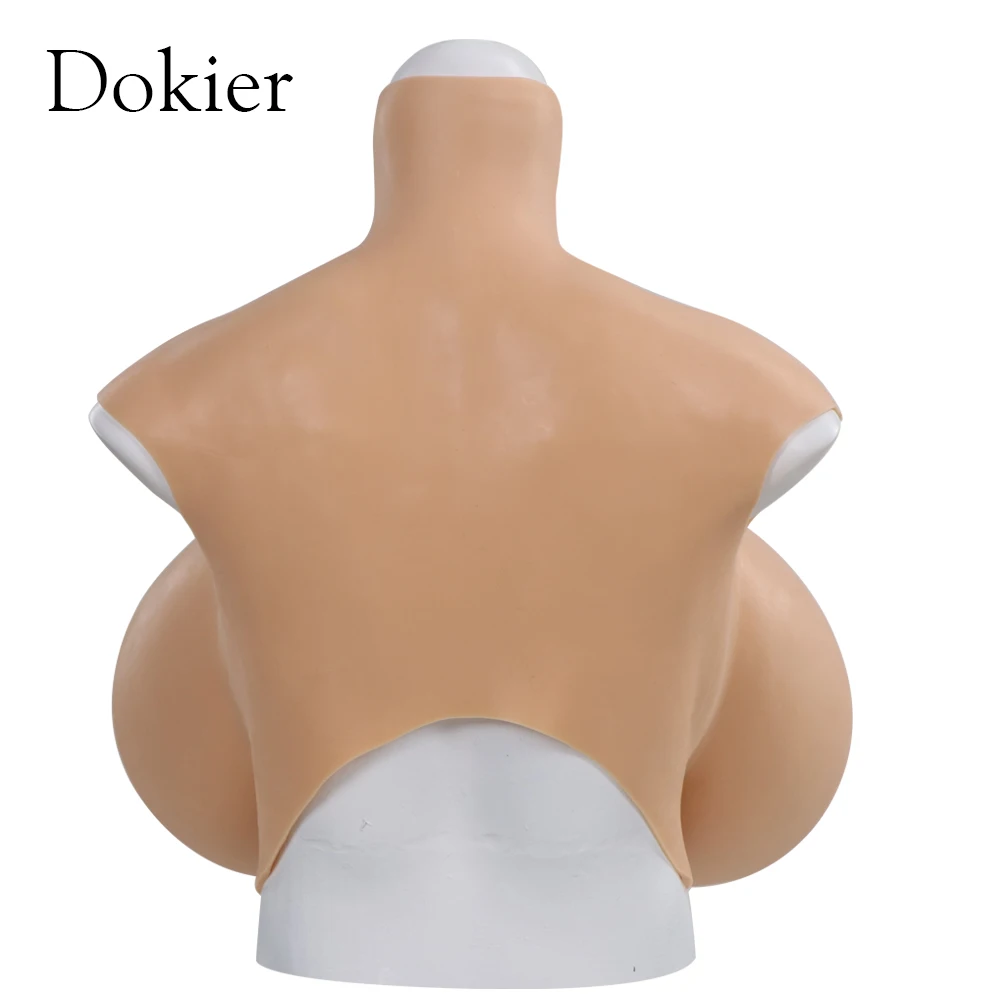 Dokier Huge Z Cup Fake Breast Forms Boobs Realistic Silicone for Crossdressers Drag Queen Breastplates Crossdress Shemale