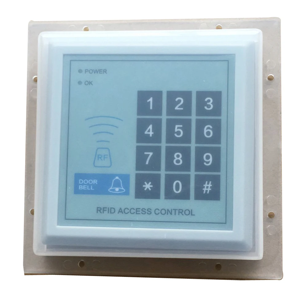 1000 пользователей 125 кГц RFID-клавиатура контроля доступа уличная непромокаемая крышка EM Card Reader система контроля доступа к двери для дома/отеля