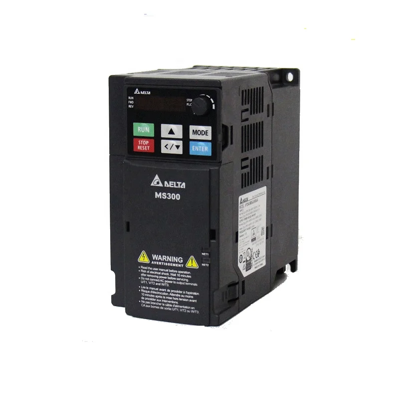 

Delta MS300 Inverter 2.2KW VFD5A5MS43ANSAA Three-phase Speed Regulation Standard Inverter