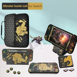 2021 Monster Hunter Storage Bag for Nintendo Switch Travel Carrying Case Protective Shell for NS Switch Console Game Accessories