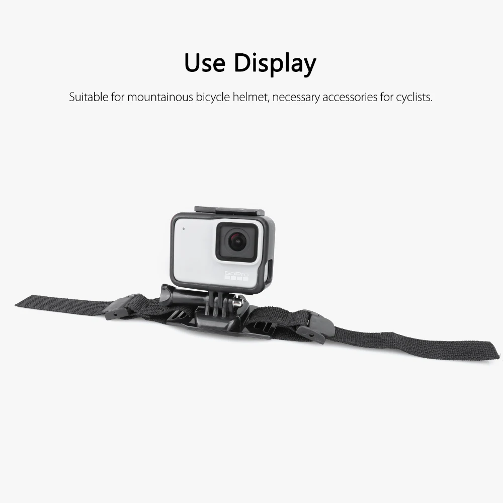 Vamson ل الذهاب برو تعديل الدراجة خوذة حزام رئيس بطل 11 10 9 8 7 ل Insta360 X3 واحد X2 ل oomo العمل شاومي يي VP201X