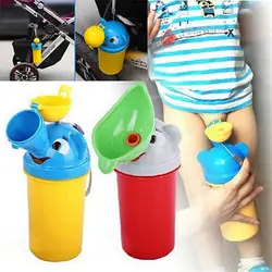 Portable Convenient Travel Cute Baby Urinal Kids Potty Girl Boy Car Toilet Potties Vehicular Urinal Traveling urination New