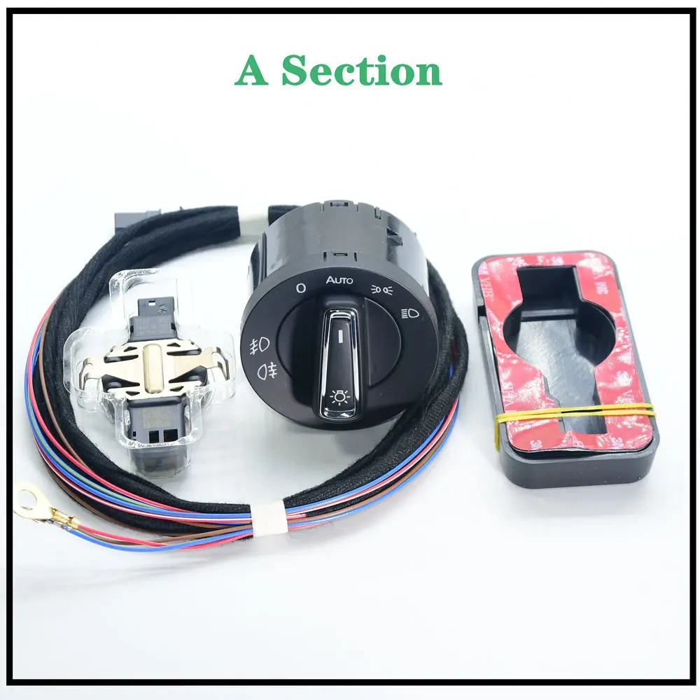 Automatic Headlamp Switch And Rain Sensor Harness Bracket For VW GOLF MK7 5GG941431D 5Q0 955 555 5Q0955559B 5Q0 955 559 B