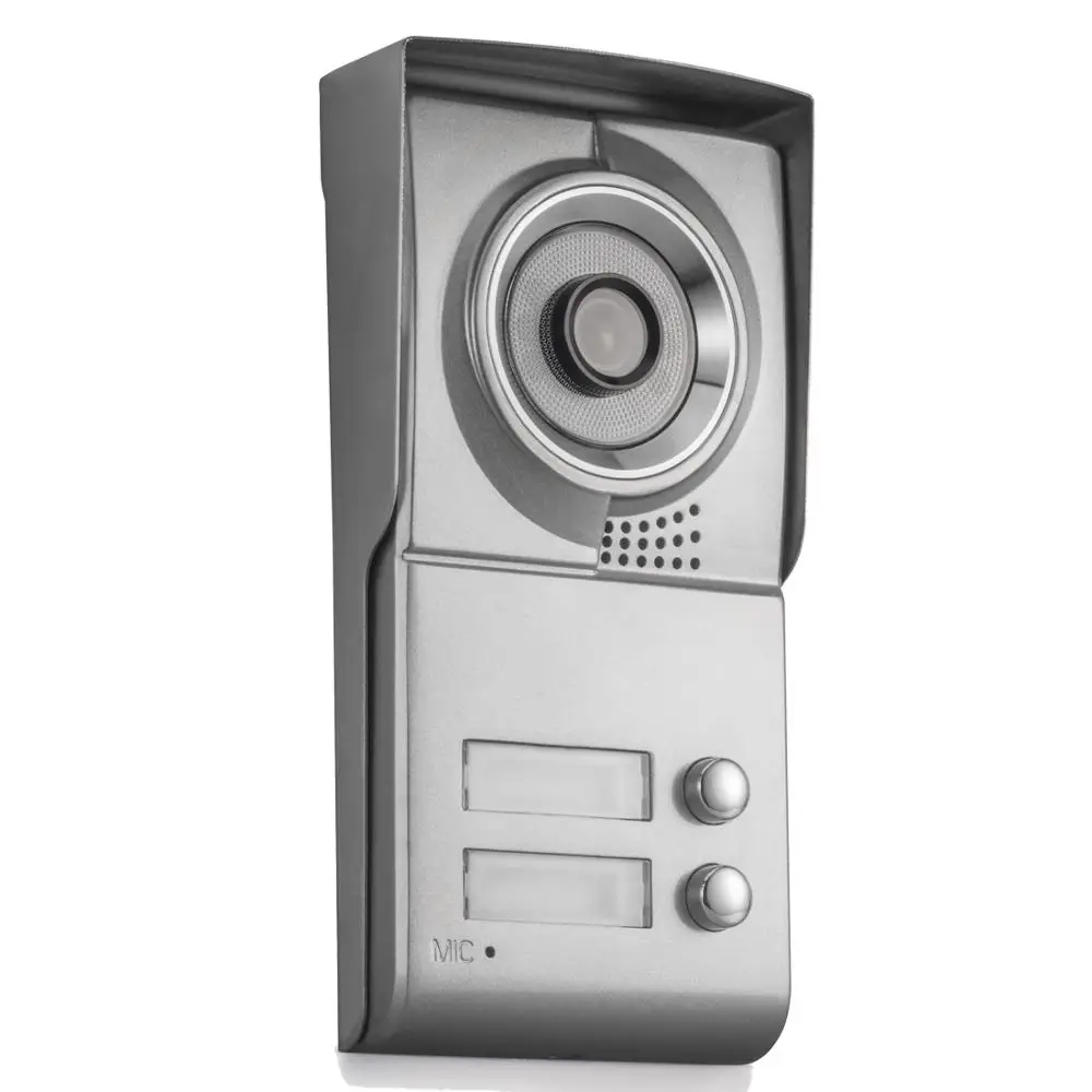 2 Units Apartment Video Intercom System 7\