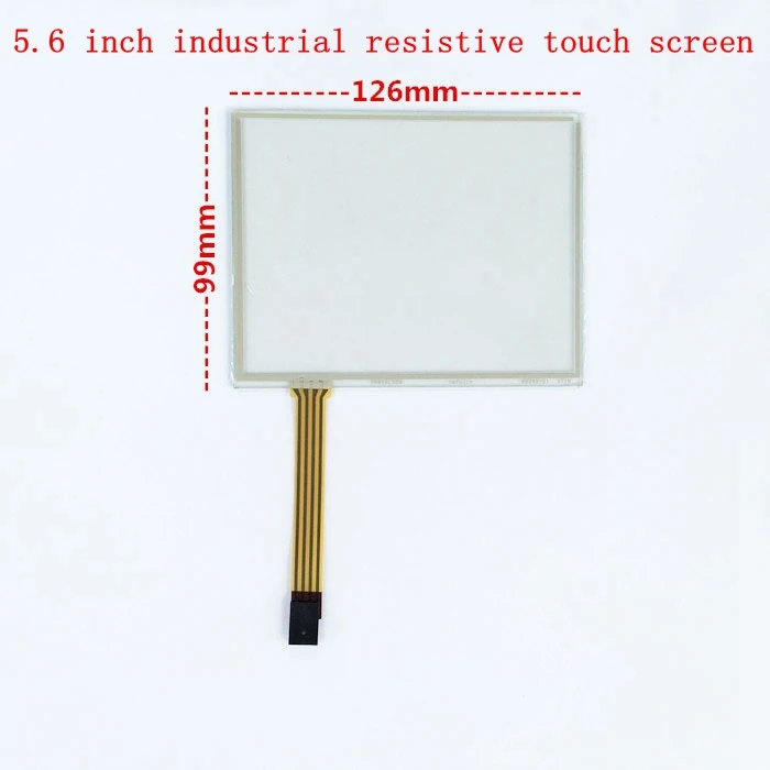 5.6'' inch 5.7'' inch resistive touch screen 4-wire LCD screen industrial touch screen 126 * 99