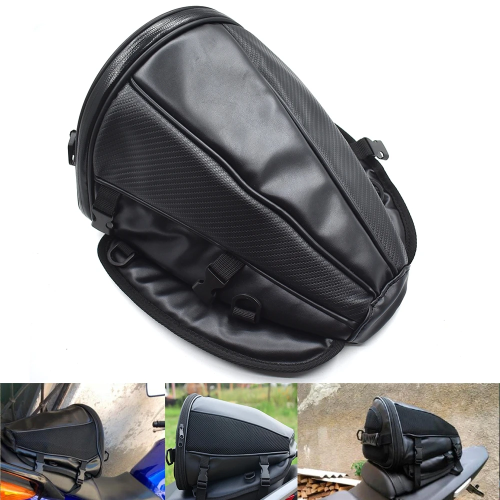 Universal waterproof motorcycle tail bag multi-purpose suitcase For KAWASAKI Z250 Z300 Z750 Z750S Z800 Z900 Z1000 Z1000SX ZX-10R