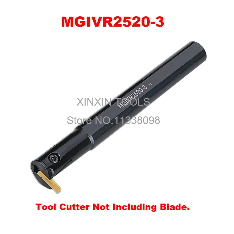MGIVR2520-3/ MGIVL2520-3 CNC Internal Grooving Lathe Tool Holder,3mm Width Grooving & Parting Cutting Tool Holder,MGMN300 Tool h