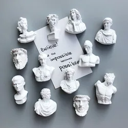 Statue Fridge Magnets Nordic creative finishing message board decoration photo wall magnet button refrigerator sticker storage