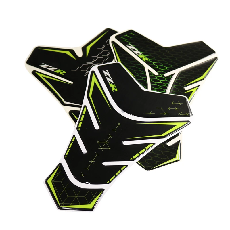 

Для Kawasaki ZZR600 ZZR400 ZZR 400 600 наклейка на топливный бак мотоцикла защитная наклейка наклейка обтекатель комплект колено топливный логотип