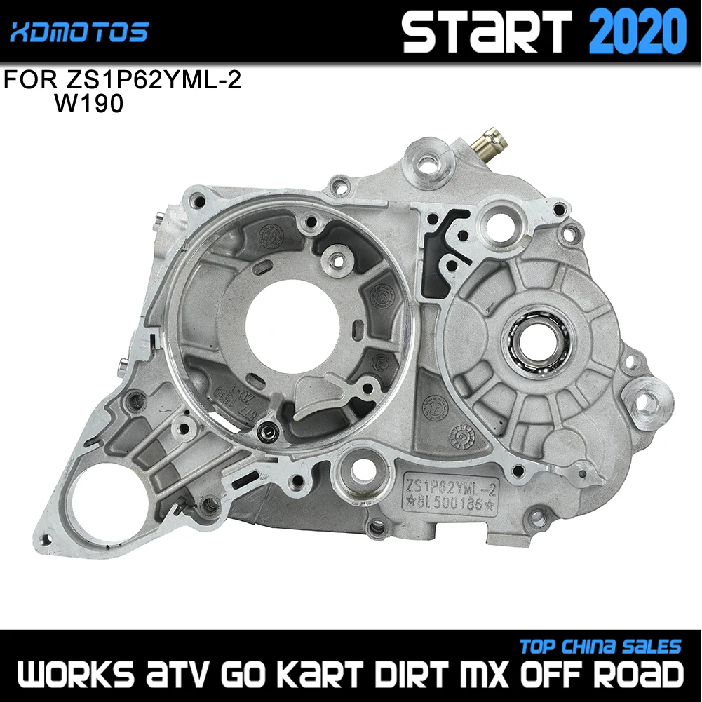 

Мотоциклетный картер, боковой картер для ZongShen ZS 190cc Z190 W190 1P62YML-2, двигатель для грязи, пит-байка, квадроцикл, квадроцикл, детали