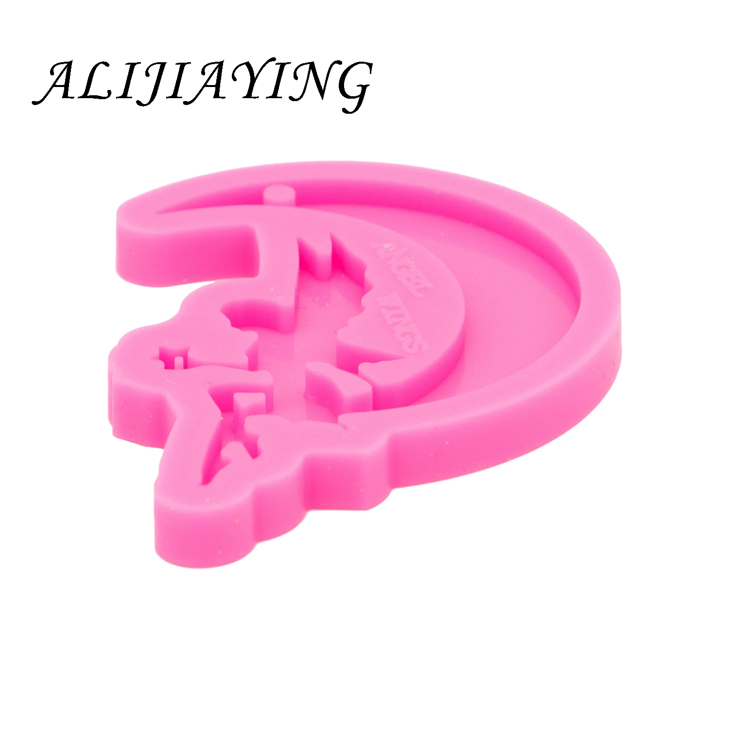 Shine Inside MOONTINK Keychain Mold Silicone mould for Resin Epoxy Craft DIY Necklace Jewelry Pendant DY0514