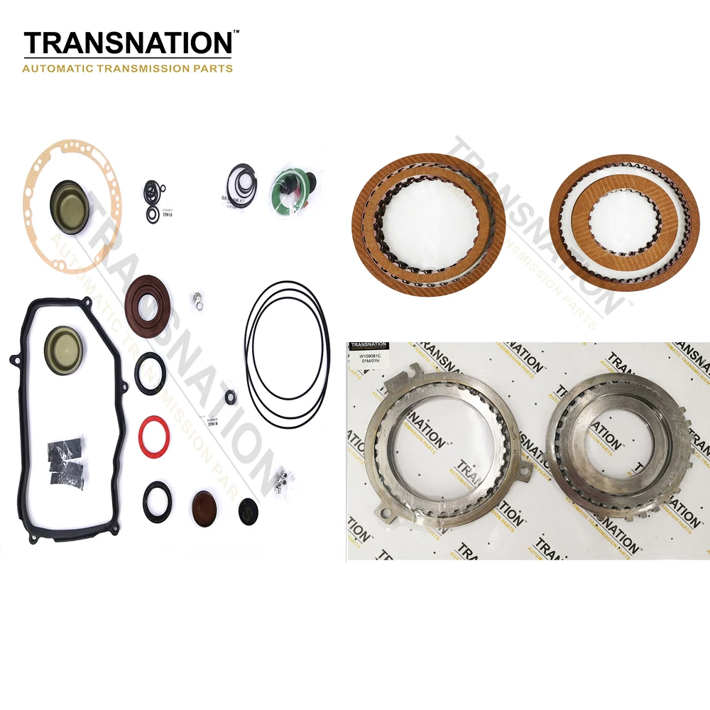 

01N Auto Transmission Master Rebuild Kit Seals Gaskets Overhaul Fit For VW Car Jetta Accessories Transnation Automatic Parts