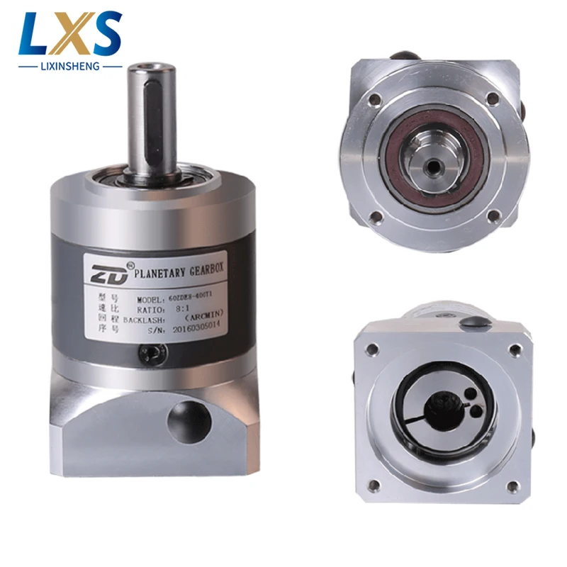 ZD Motor 60ZDE High Precision Planetary Reducer Machine Gearbox Servo Stepper Motor Reducer 60ZDE8-400T