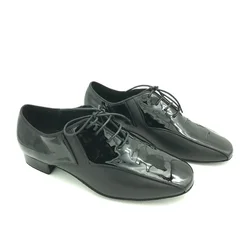 Professional & comfortable Mens ballroom dance shoes salsa shoes tango shoes in cow leather 8807