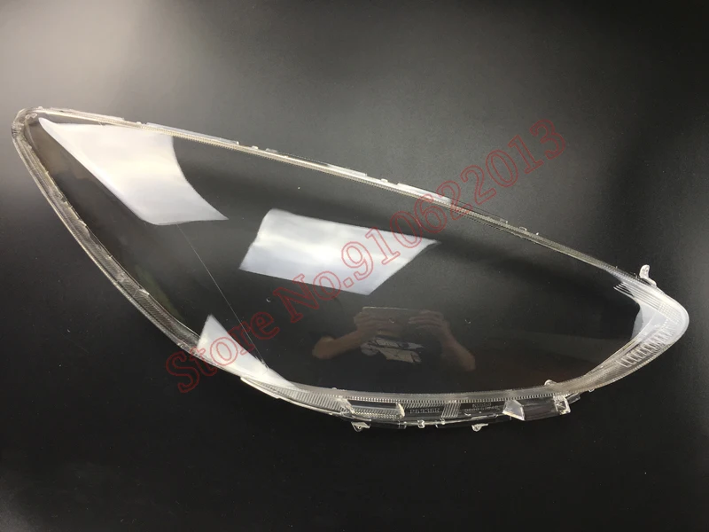 For Mazda 2 2007-2012 Car Front Headlight Cover Auto Headlamp Lampshade Lampcover Head Lamp light Covers glass Lens Shell
