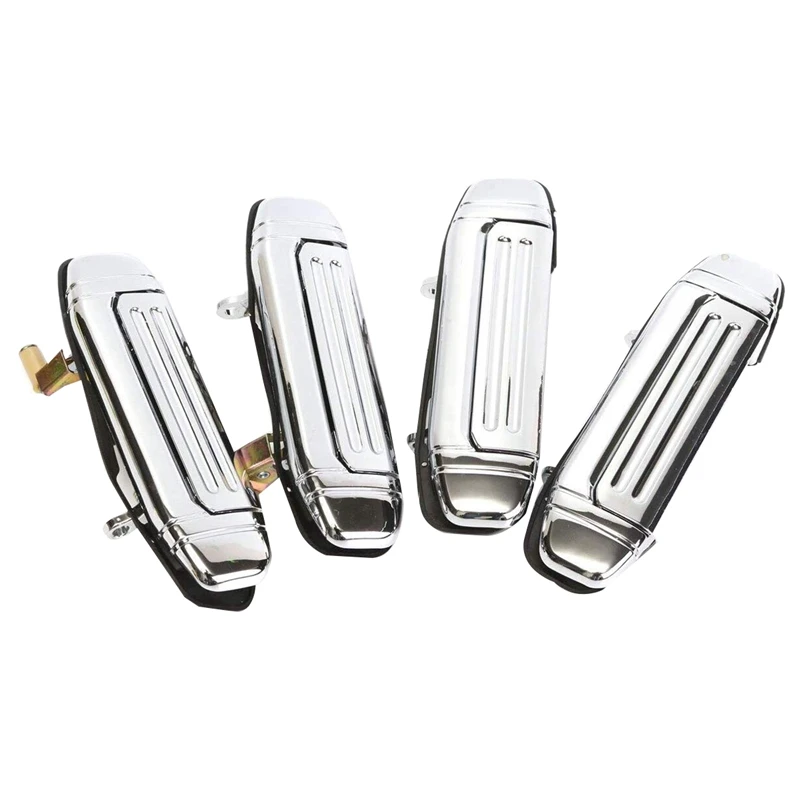 Car Chrome Door Handle Accessories for Mitsubishi Pajero 1992 1993 1994 1995 1996 1997