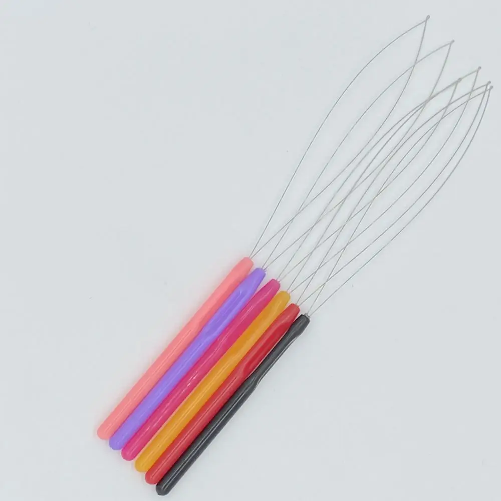 40 Pcs Plastic Hook Needle Loop Threader