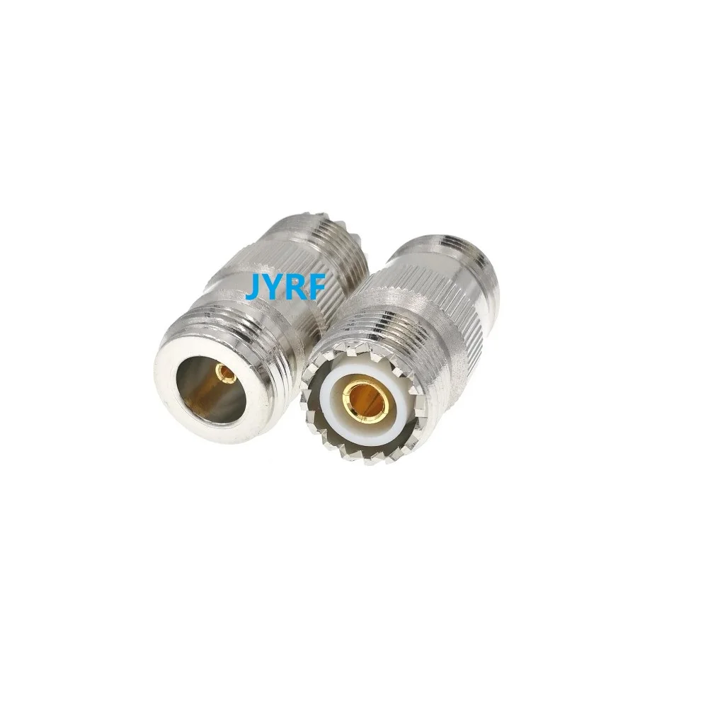 

10pcs Adapter SO239 UHF Jack Female To N Female Jack RF Connector Straight
