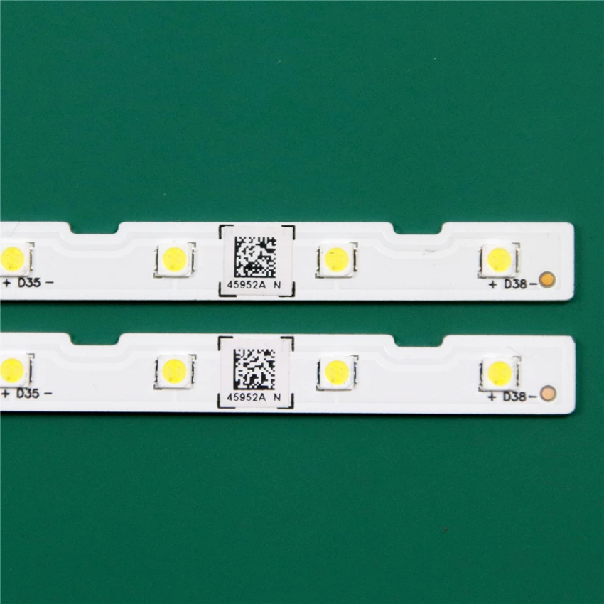 Bandas de TV LED para Samsung UA50RU7100 UA50NU7800 UA50NU7500 UA50RU7080 UA50RU7200 UA50RU7300, barras LED, reglas de línea de tiras de retroiluminación