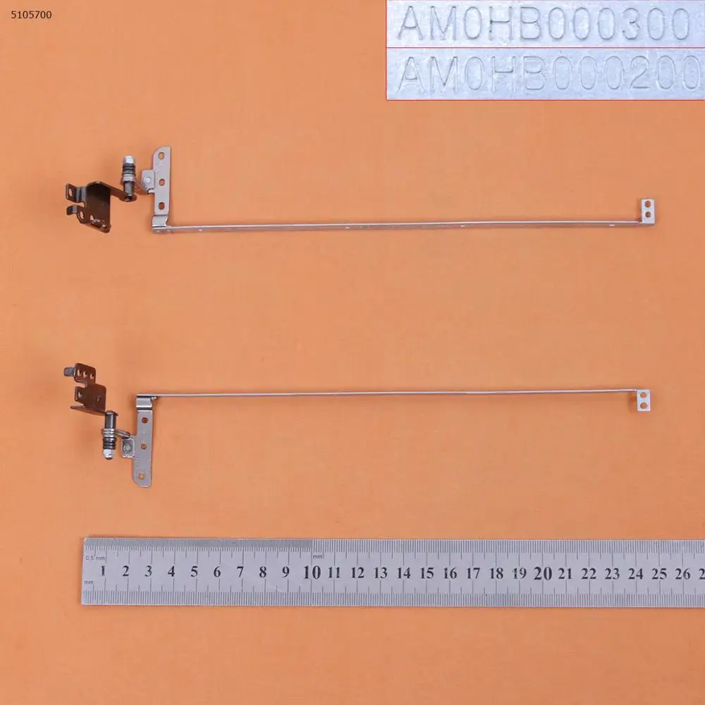 New Original Laptop LCD Hinges for LENOVO Y570 Y575 Y570A P/N:AM0HB000300 AM0HB000200  Notebook LCD Laptop Hinges