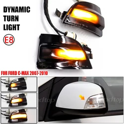 Rearview Mirror Indicator Light Dynamic Turn Signal Lamp Car Tuning Accessories For Ford Focus 2 MK2 2004-2008 2 C-MAX 2003-2007