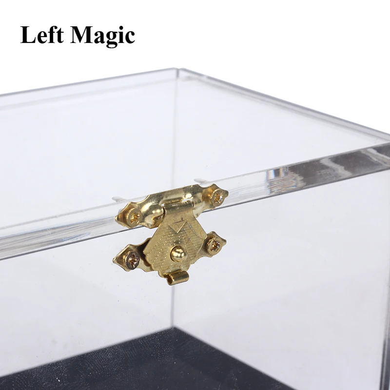 Pro Switch Box Magic Tricks Magician Close Up Illusions Gimmick Prop Appearing Transforming Objects Transparent Magia Box