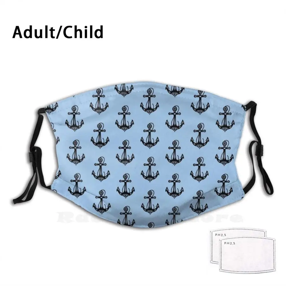 

Hope Symbol Adult Kids Anti Dust Filter Diy Mask Faith Love Anchor Holy Rose Hope Symbol Faith Love Anchor Boat Captain