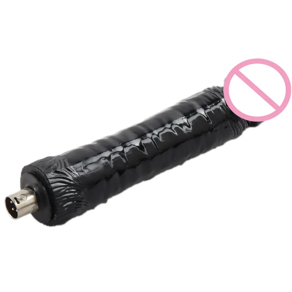 Fredorch Super Big Black Dildo for Sex Machine A2 F2, Accessories for machine gun 3XLR Connector sex toys for women Masturbate