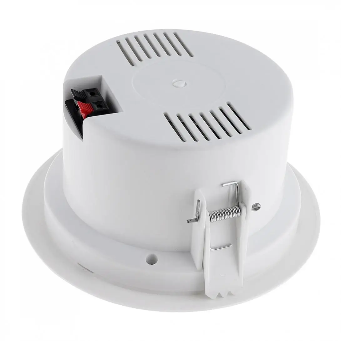 6W Fashion Waterproof Household Embedded Soundbar Ceiling Speaker Public Broadcast Background Music Speaker for Home Restaurant