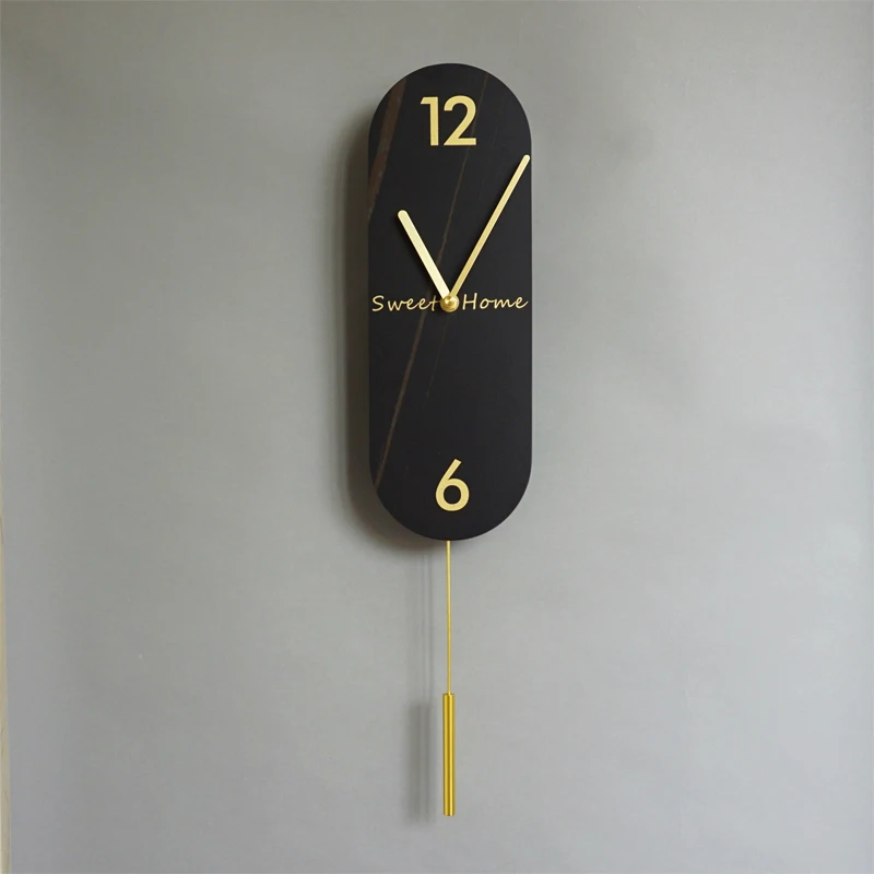

Nordic Fashion Wall Watch Creative Decorative Wall Clock Modern Design Household Luxury Clocks Farmhouse Decor Kitchen Vintage