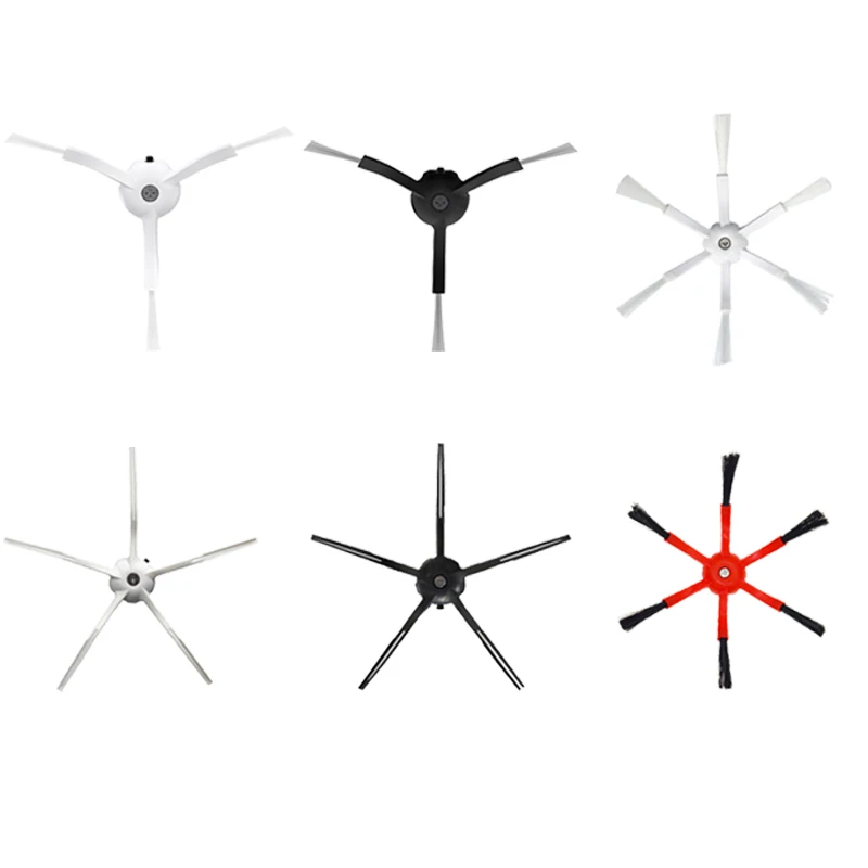 3 patas 5 patas 6 patas escova lateral para xiaomi mi robô aspirador sdjqr01rr sdjqr02rr sdjqr03rr